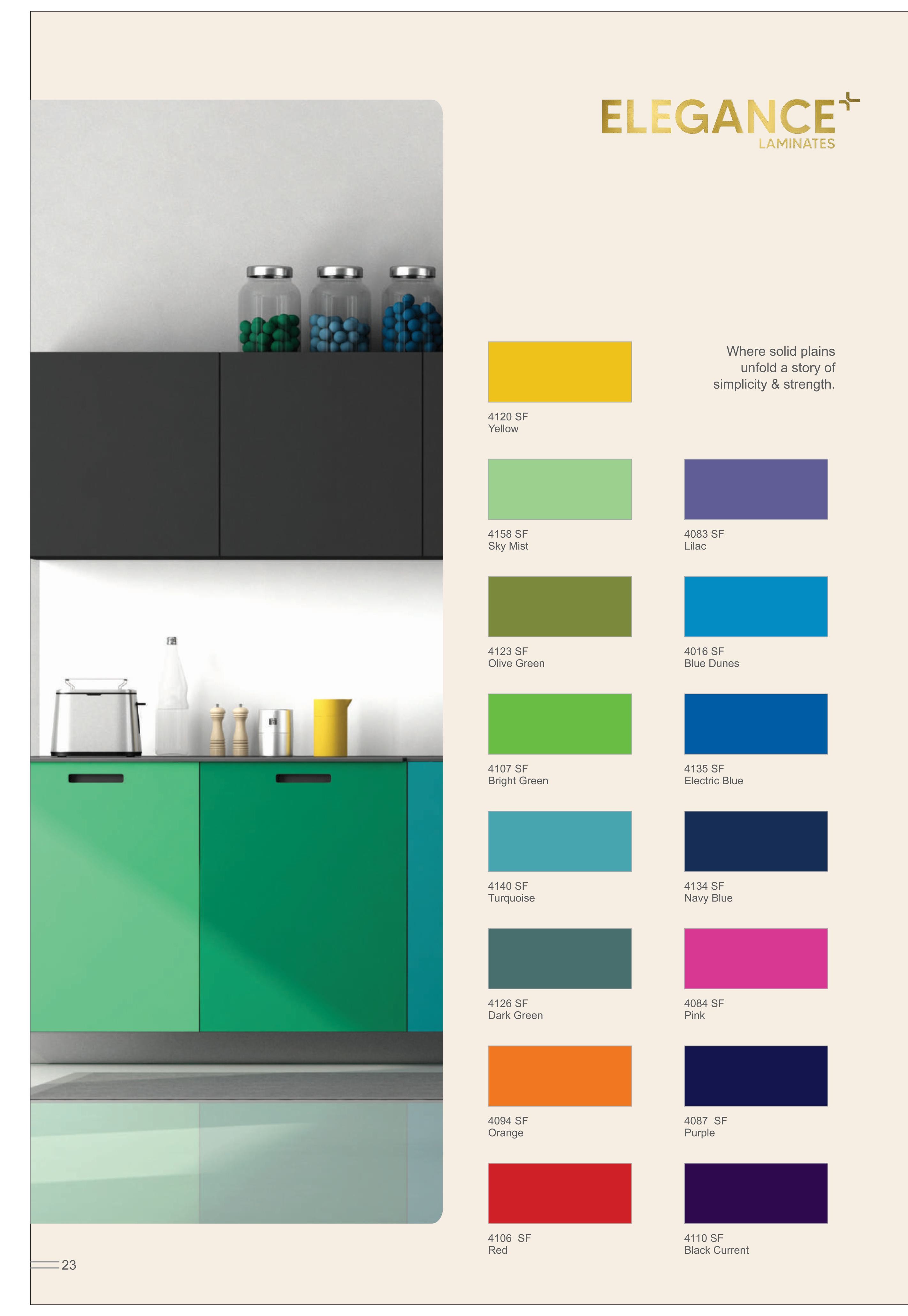 Solid Plains Charcoal Black laminate