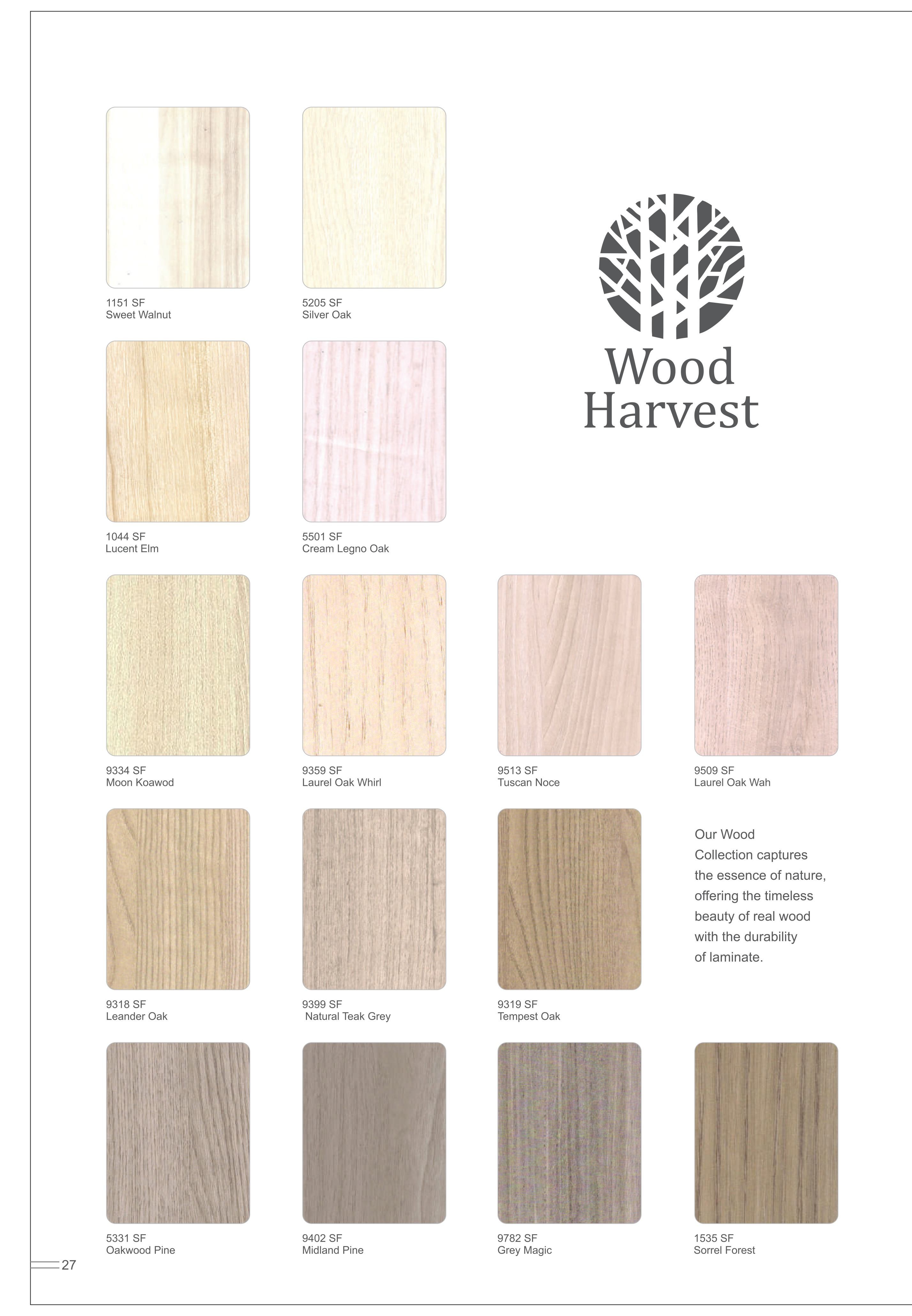 Wood Harvest Series Showcase