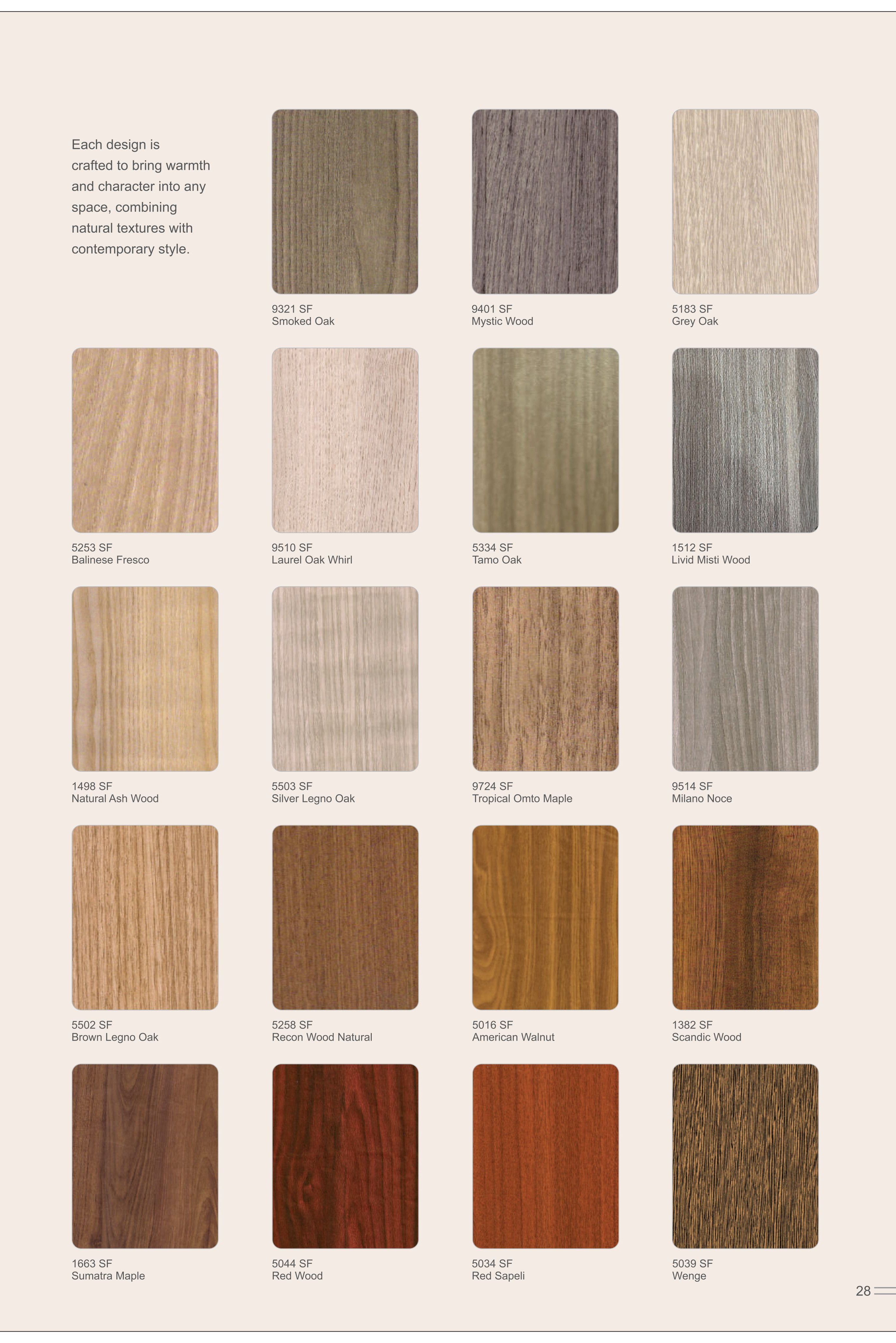 Wood Harvest Series Showcase
